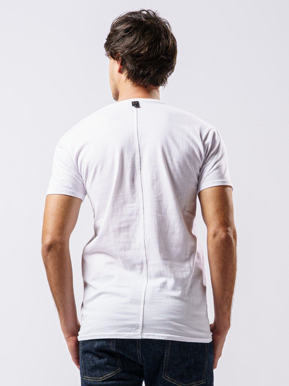 《予約品》 basic V-neck S/S / VネックTシャツ / ホワイト