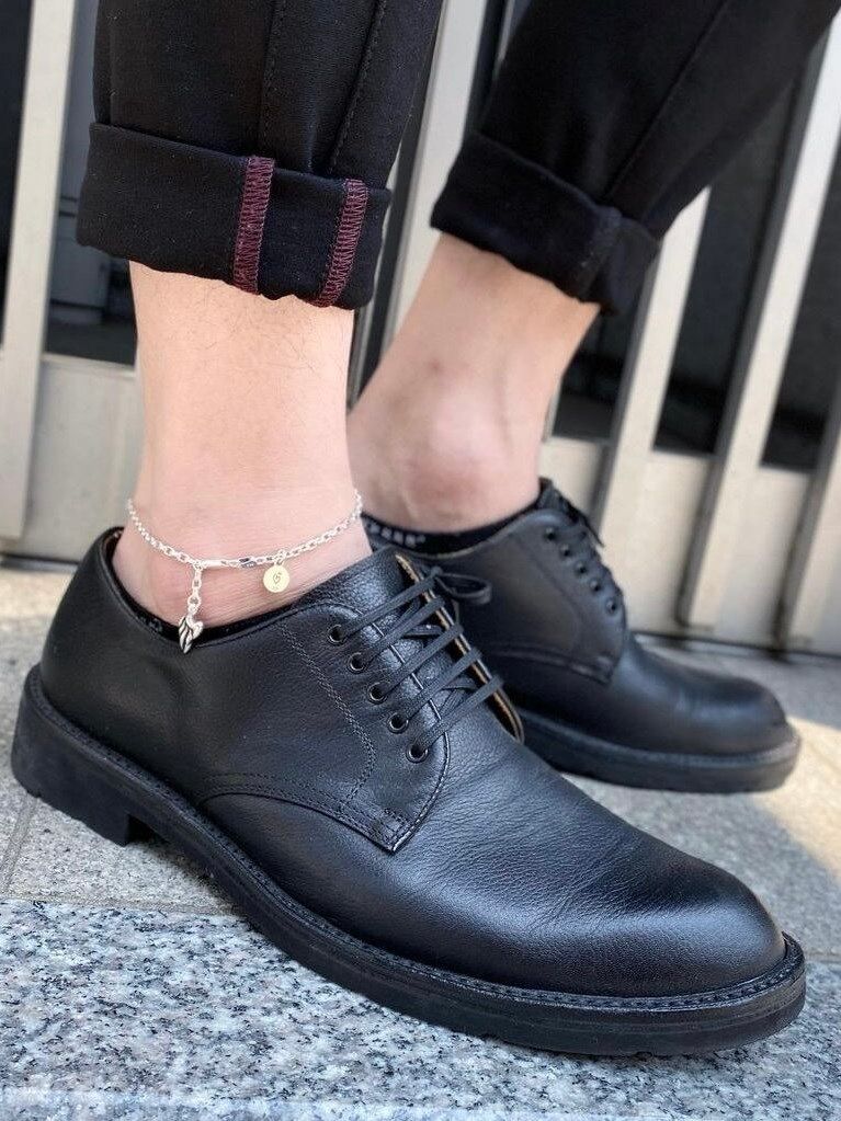 《受注生産》 CHAIN ANKLET #2 [TINY FEATHER] / タイニーフェザー#2チェーンアンクレット / 注文から2～3週間後入荷予定