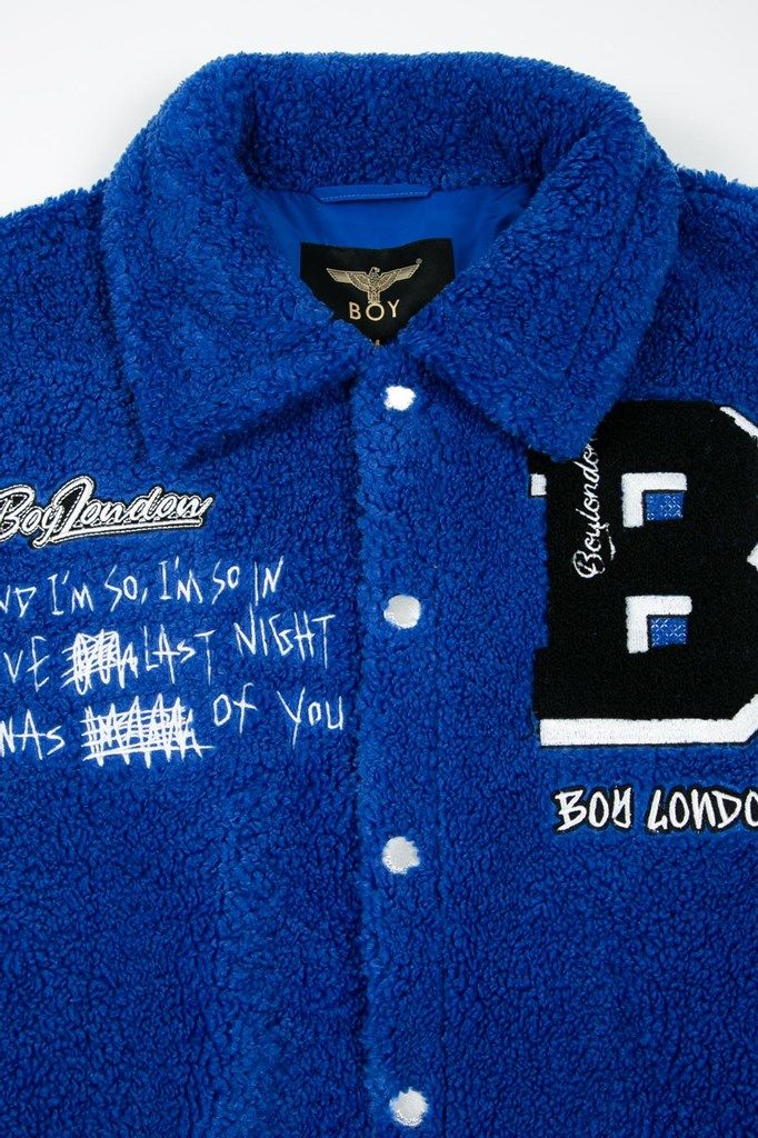 ボアスタジアムジャンバー / ブラック 【BOY LONDON】
