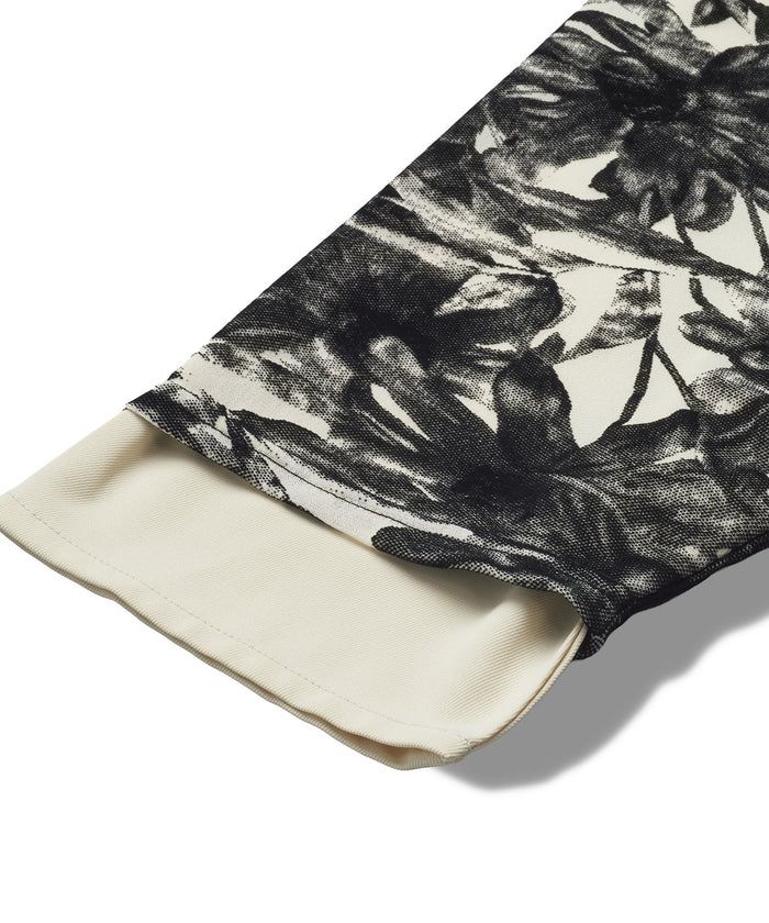 ボリュームネックギャザードレープPO BLACK【NO ID.】