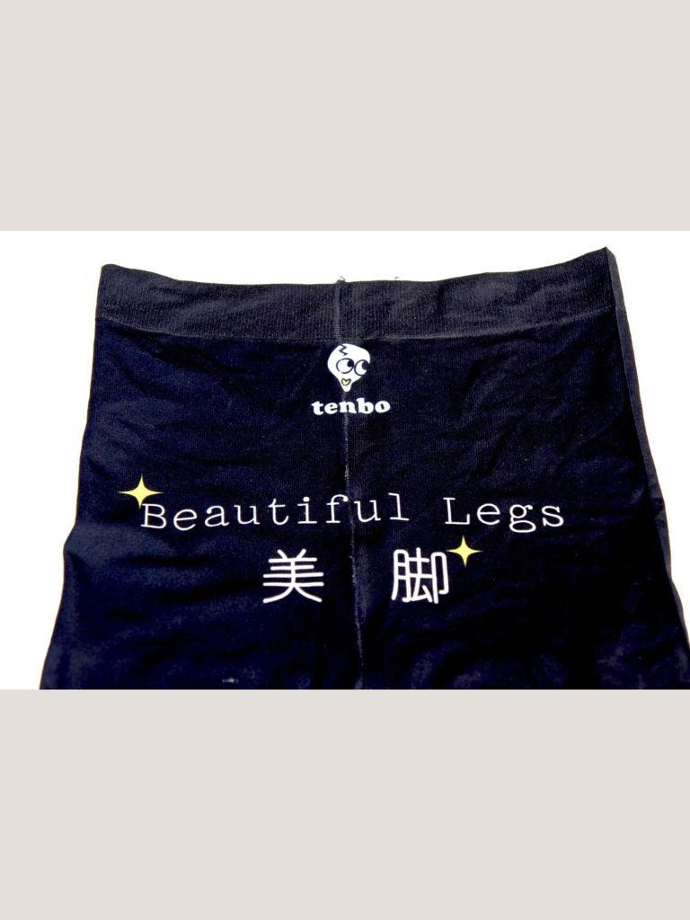 点字タイツ（美脚）  Braille tights / ブラック / 納期1～3週間