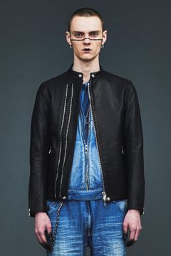 《予約品》フランスホースハイド セミシングルライダース JAY 【STRUM】 9月中~下旬入荷予定