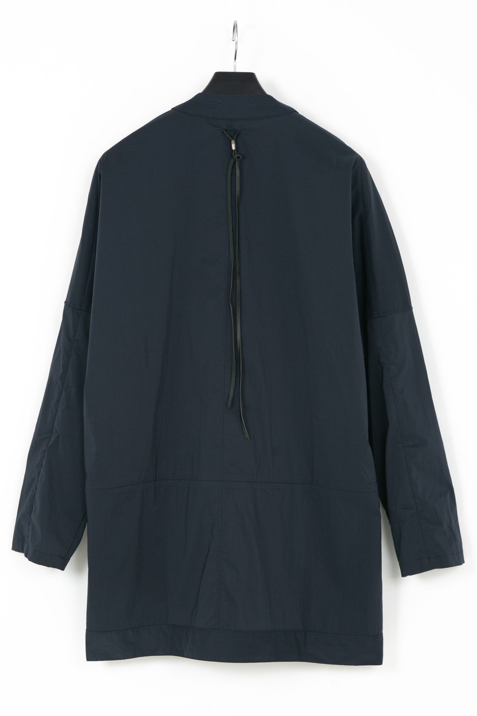 《11/14(日)〆予約品》 コットンナイロン ヴィンテージ ブロード オーバーカーディガン / NAVY 【STRUM】 2月中旬入荷予定