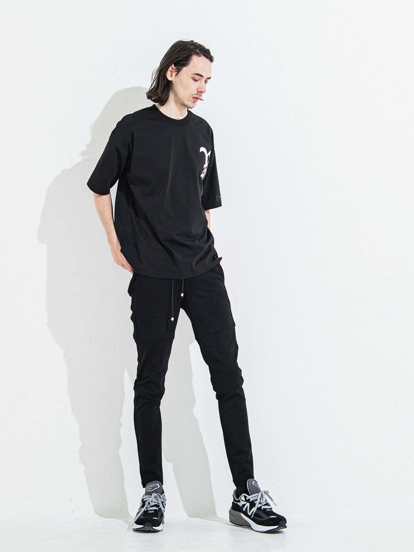【予約品 】RC OVER TEE /  RCロゴ オーバーサイズTシャツ / ブラック×ホワイト