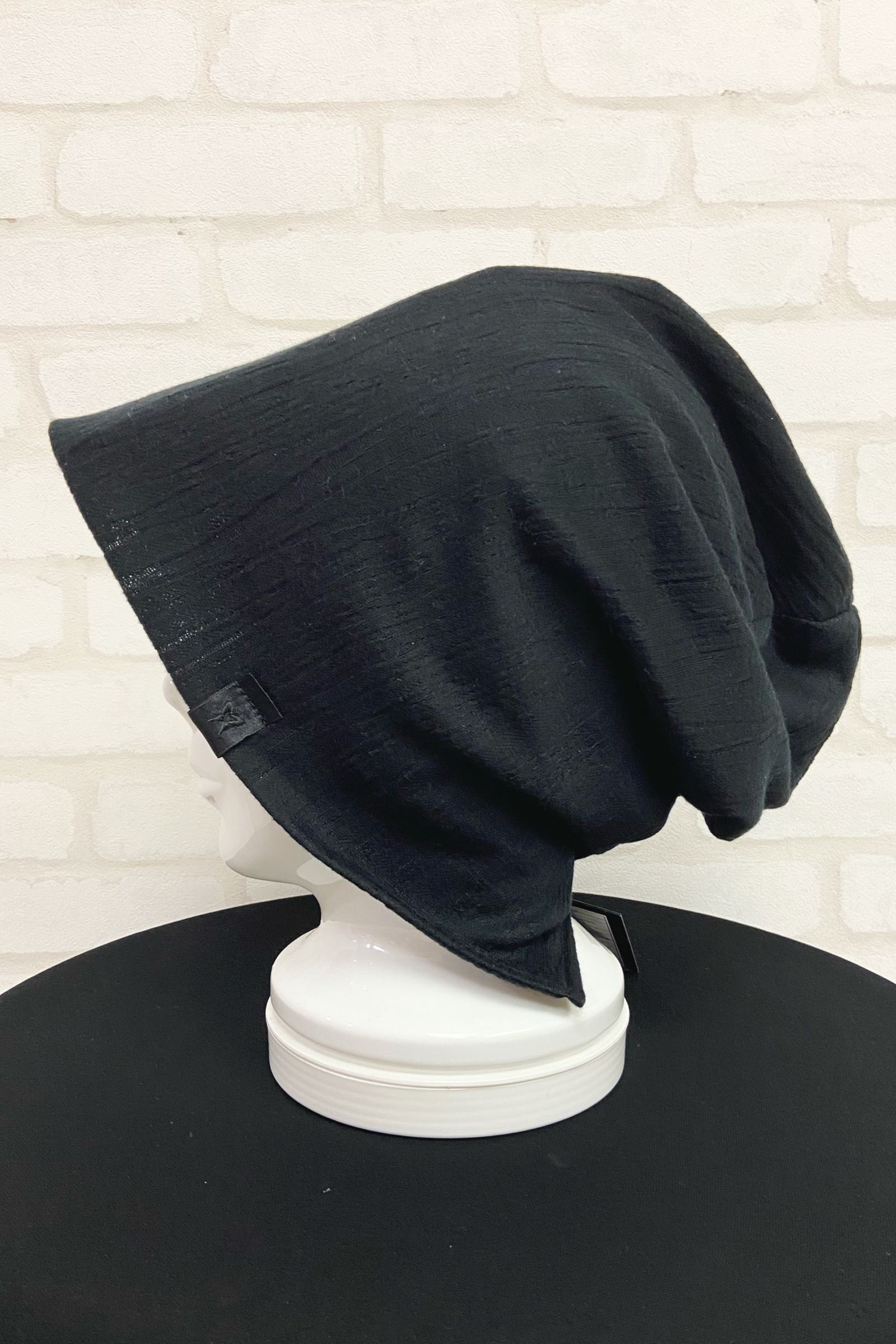 《予約品》 Cap ニットキャップ LacyJQD Jersey / Black 【kiryuyrik】 8月入荷予定