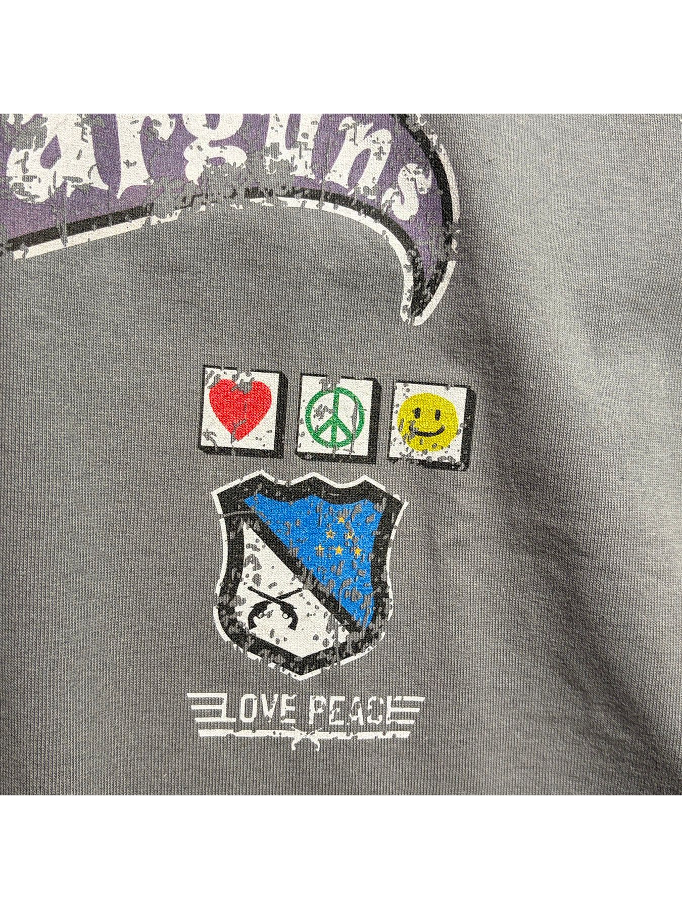 【予約品 3月9日(月) 18:00 締切】INKJET PRINT SWAET / インクジェットプリント スウェット / グレー