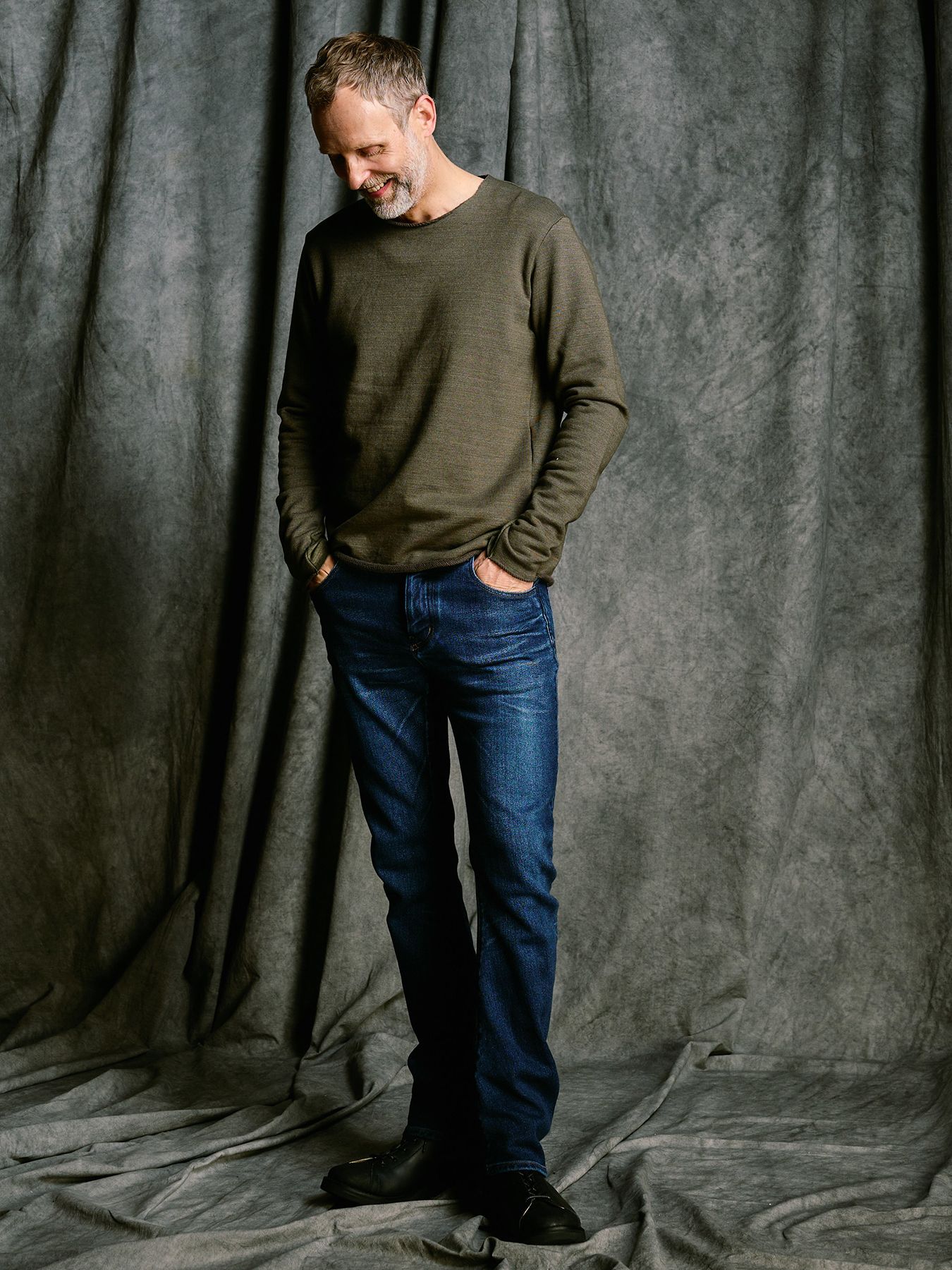 【予約品 4月19日(日) 18時締切】cut-off light sweatshirt / カットオフ ライト スウェットシャツ / カーキ