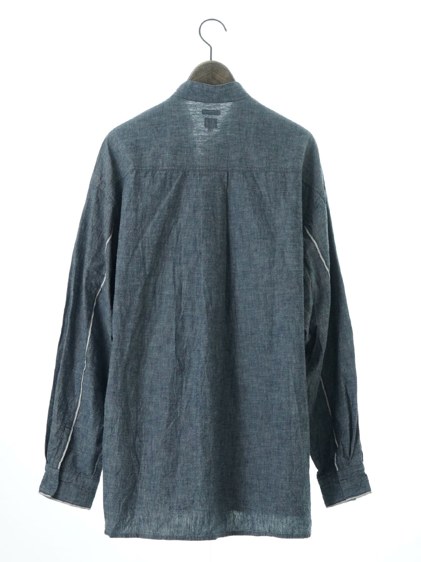 【予約品 11月23日(日) 締切】AKAMIMISHIRTS / オフィサーシャツ / INDIGO/NANY