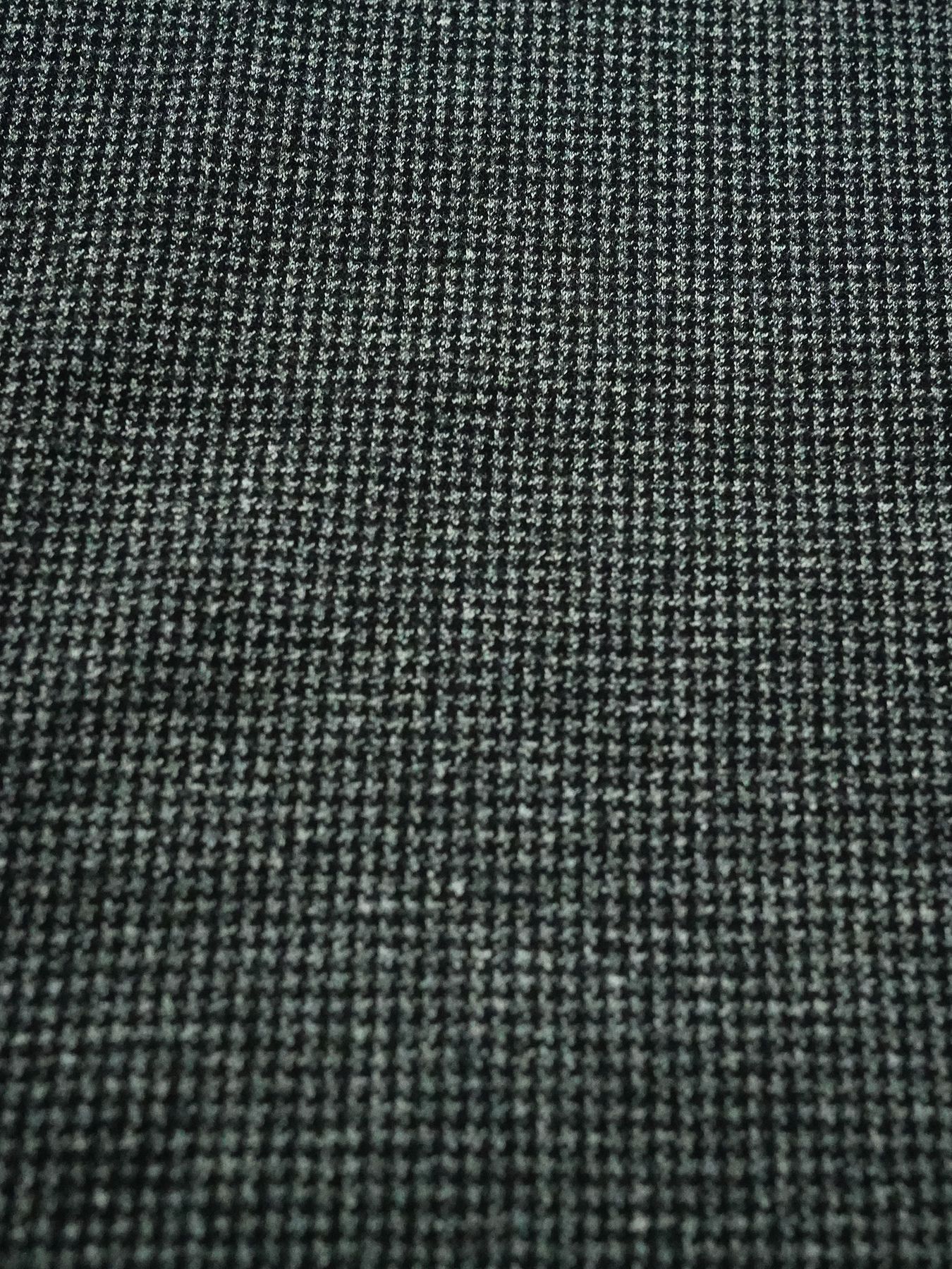 【予約品】 LUXEWEAVE / ハイネック / 千鳥グレー