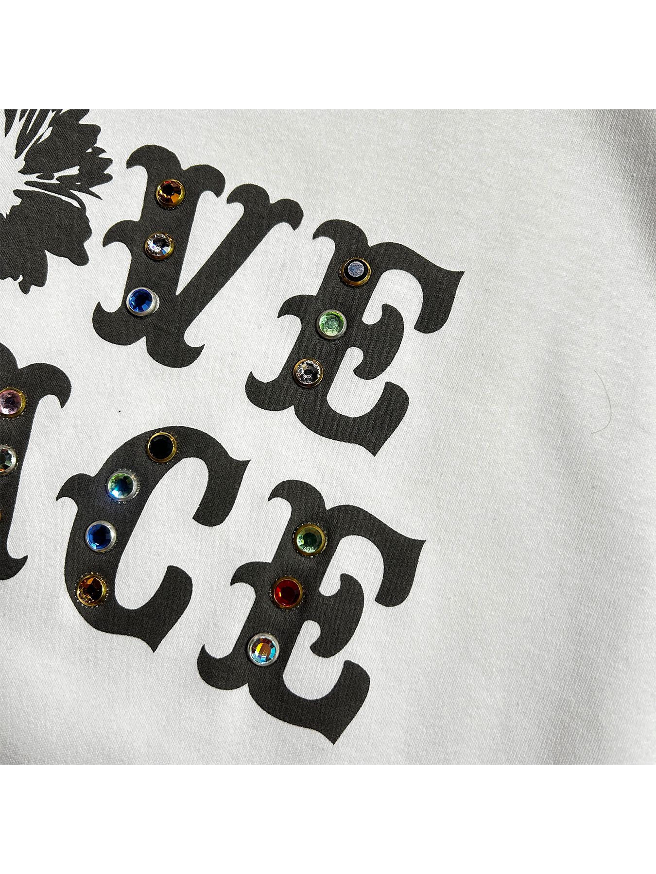 LOVE PEACE STONE T / ラブ ピース ストーン  Tシャツ / ホワイト