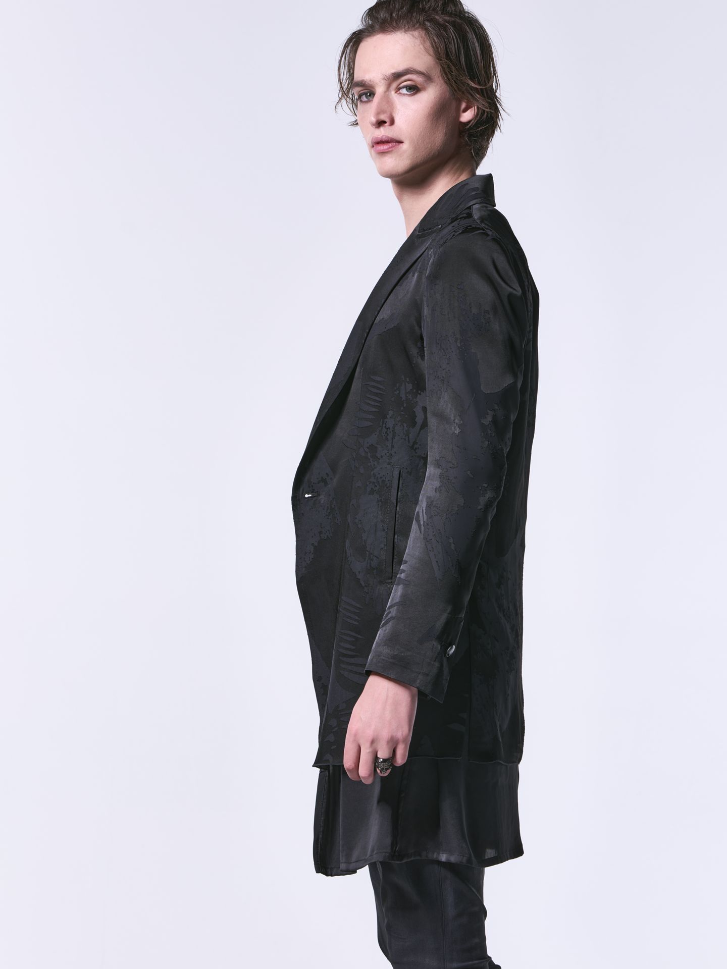 《予約品》 Opal LayeredJacket / レイヤードジャケット / ブラック