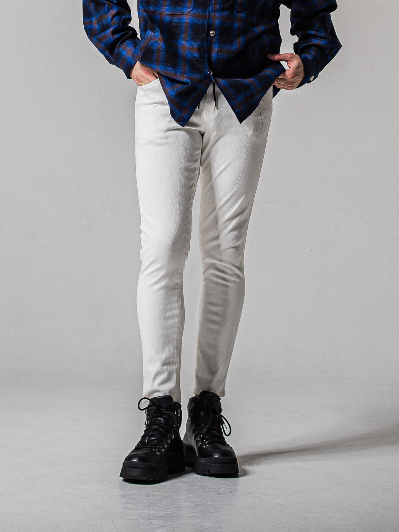 【予約品 11月16日(日) 締切】MICK DENIM JERSEY / ミック デニムジャージ / ホワイト