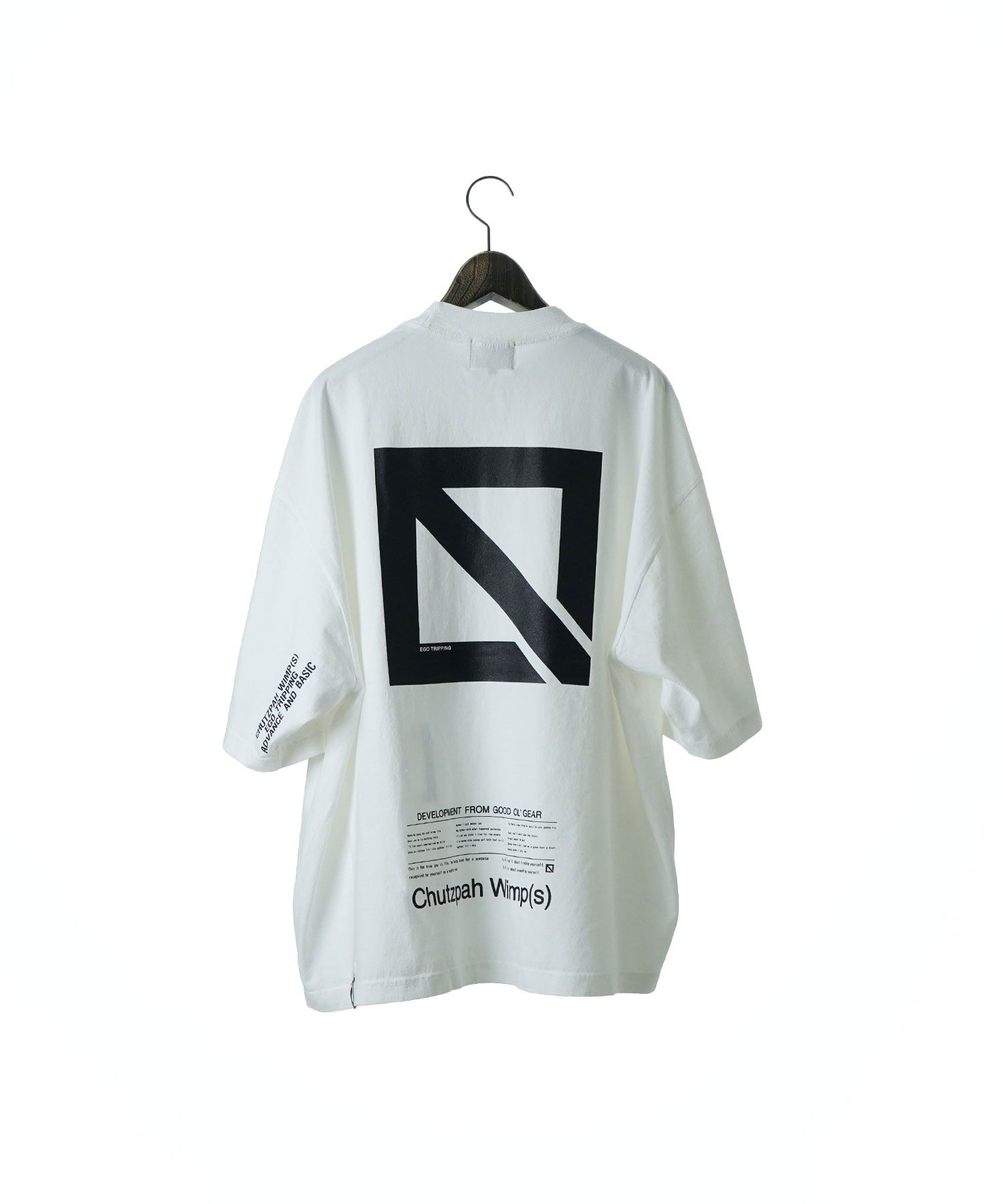 I CON TEE/ ビックTシャツ / ホワイト