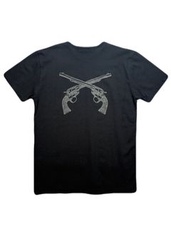 【予約品 8月23日(日) 締切】ARCHIVE CN/TEE FLOCK / ブラック