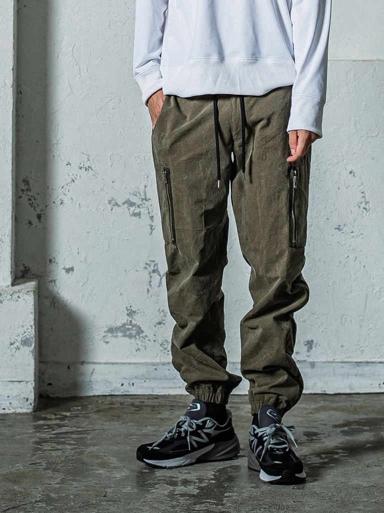 DAVID CARGO PANTS バイオ加工 / カーキ
