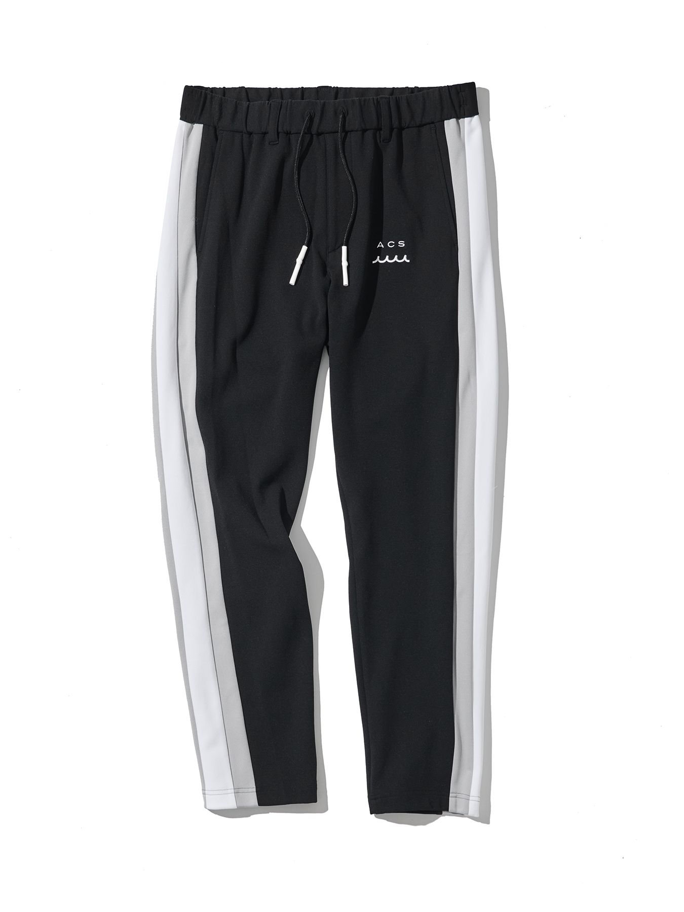 【予約品 10月9日(木) 締切】muta Track Pants / トラックパンツ / ブラック【Acanthus × muta MARINE】