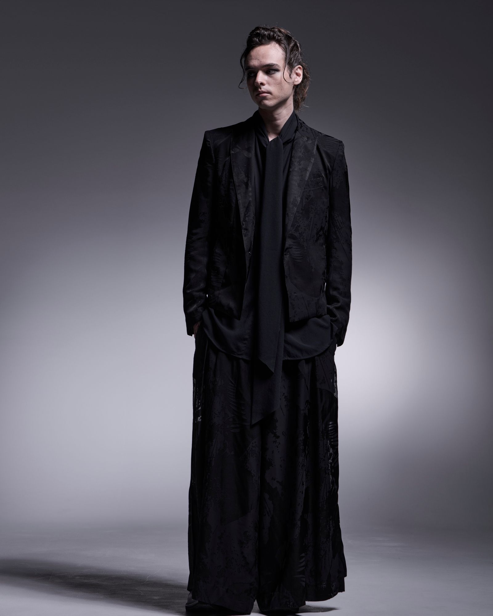 【激レア】Kiryuyrik キリュウキリュウ ロングリブパンツ 黒 ブラック ボトム紹介】kiryuyrik 2019-20 Autumn Winter | HardiVague