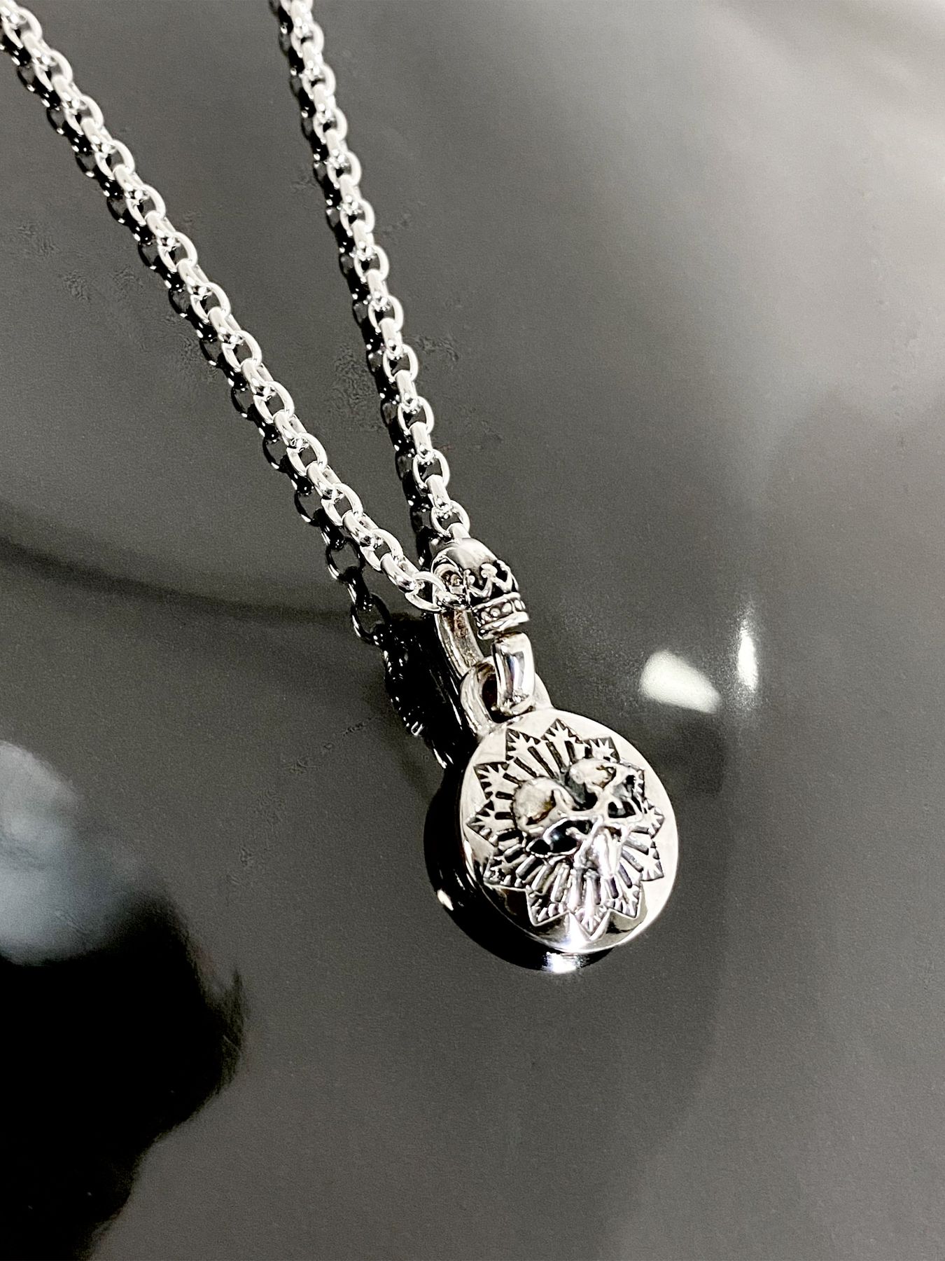 《受注生産》SW:HEART NECKLACE / スタンプワークハートネックレス / 注文から1～2週間後入荷予定
