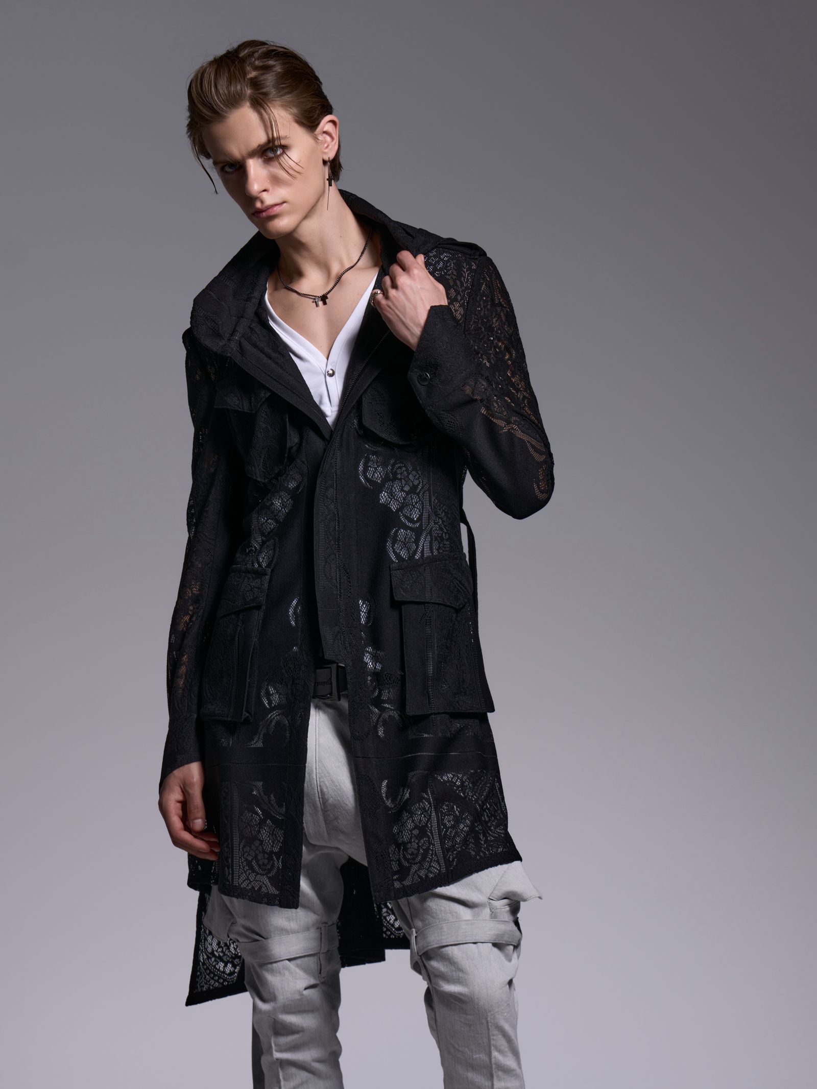 【予約品 1月4日(日) 締切】Henry Neck Tank Top / ヘンリーネック タンクトップ / ホワイト