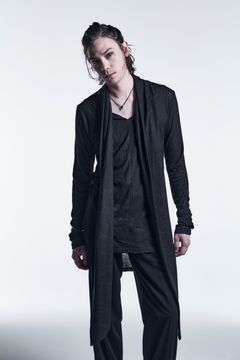《予約品》 StoalCardigane PythonJQD-Jersey / Black 【kiryuyrik】 7月入荷予定