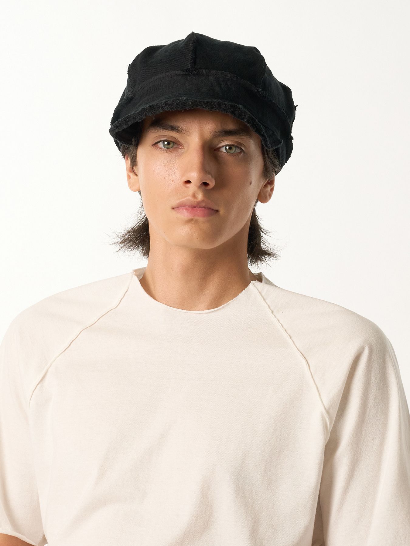 【予約品 9月23日(火) 締切】jersey engineer cap / ジャージー エンジニアキャップ / ディープブラック