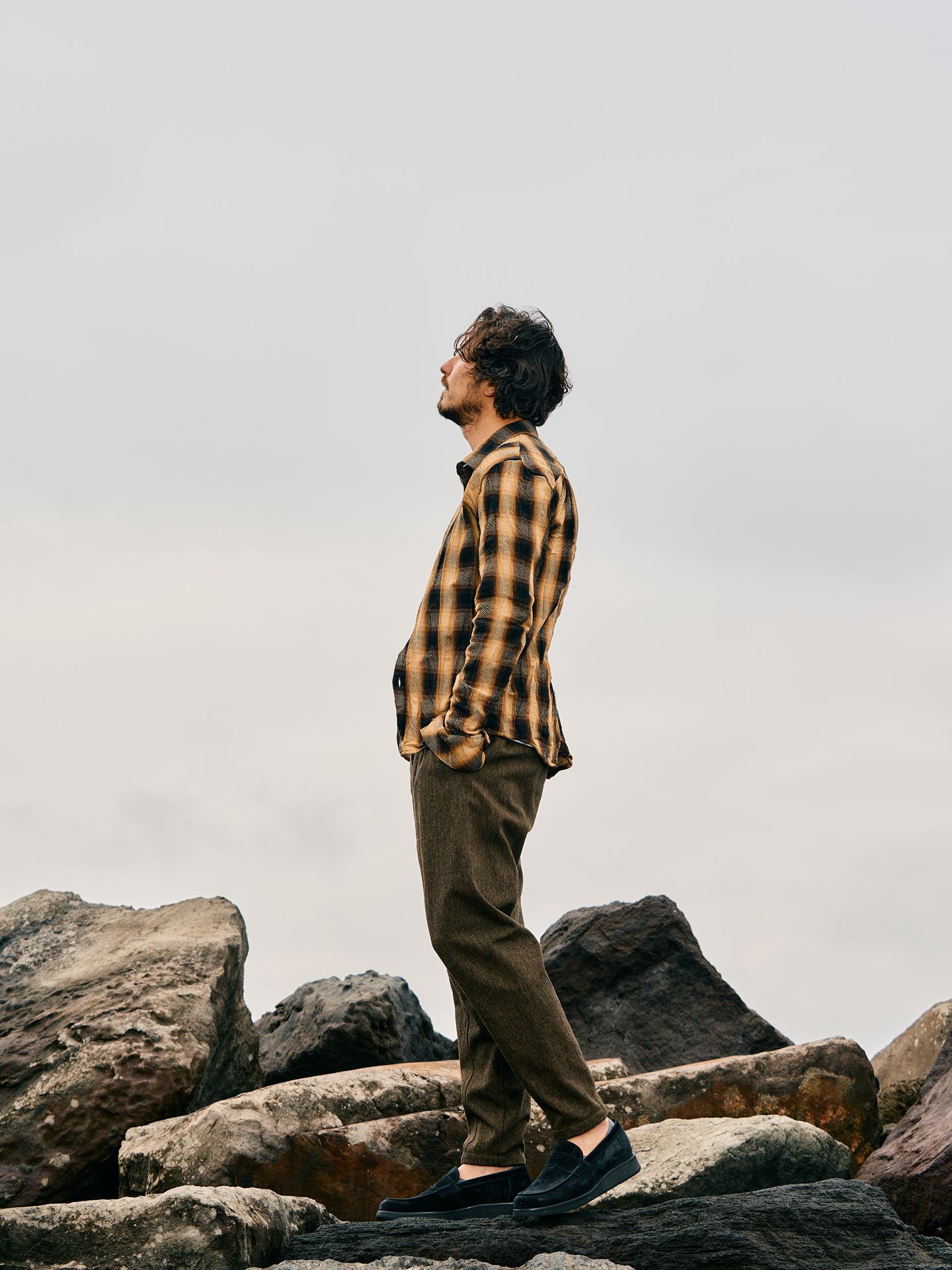 【予約品】 serge easy pants / イージーパンツ / カーキ