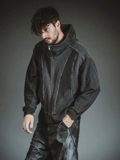 チェンジングニットフーデッドブルゾン 857010-360B / グレー【NO ID.】