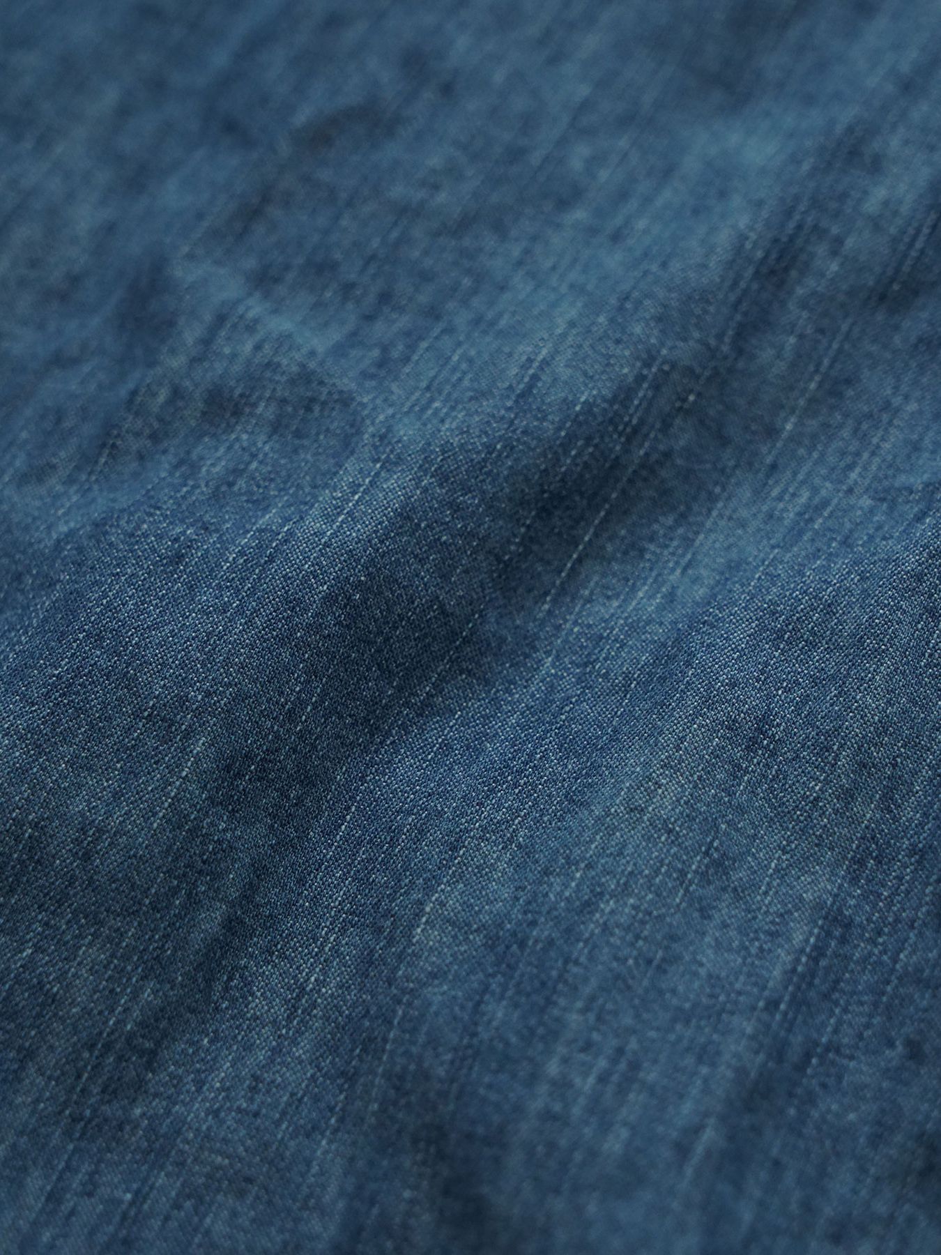 【予約品 10月26日(日) 締切】90sDENIMSHIRTS used / ユーズドデニムオーバーシャツ / INDIGO×L.GRAY