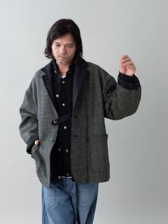 【予約品 5月27日(水) 締切】EDGE-OVERJACKET / オーバージャケット / ベージュ系