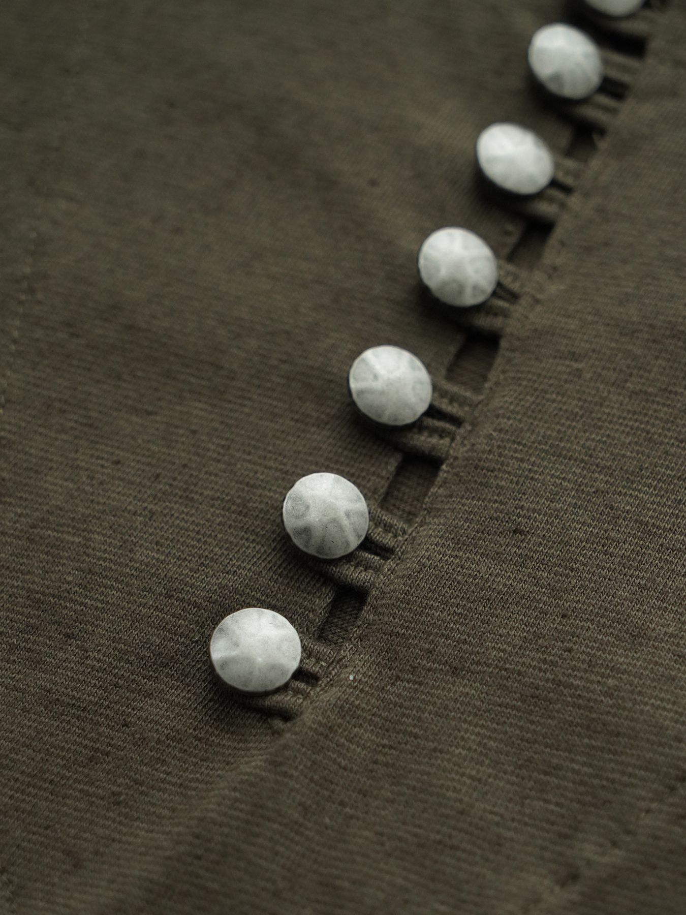 【予約品 11月23日(日) 締切】EUROHENRY / コットンリネン ヘンリーネック / BEIGE
