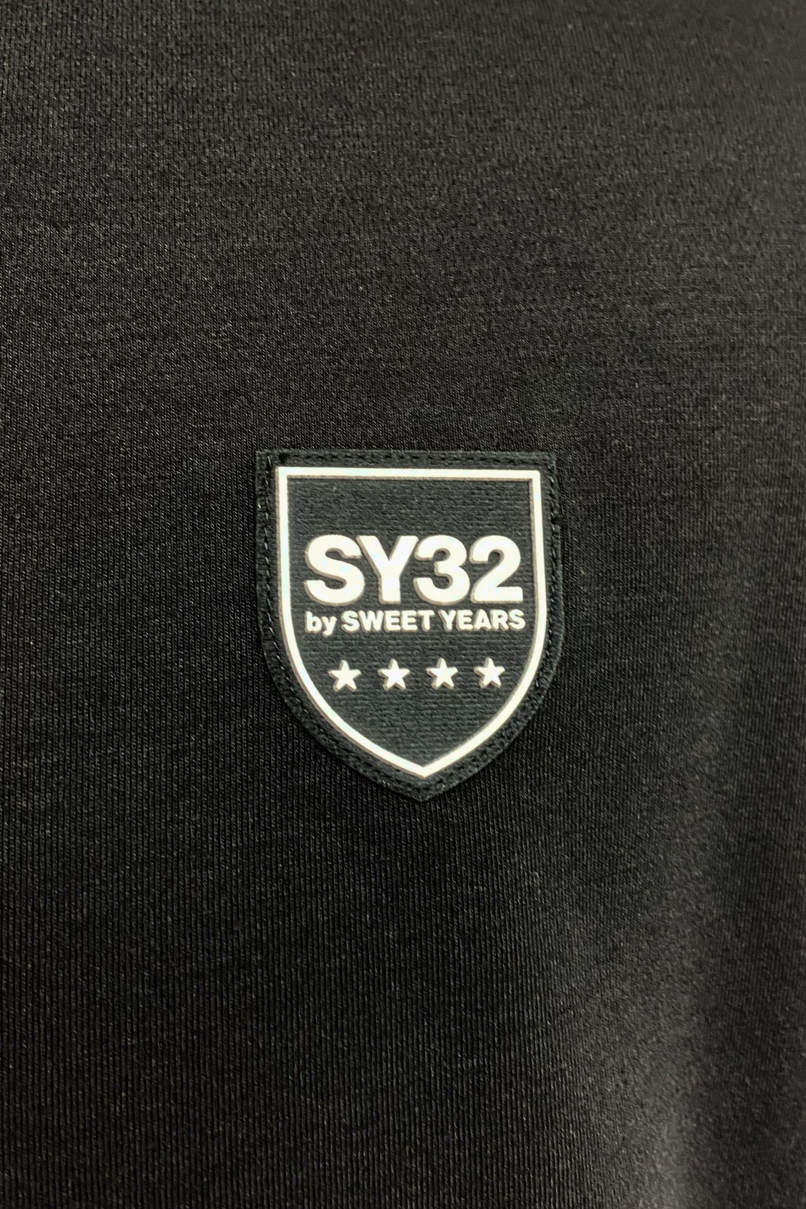 NECK DESIGNS L/S TEE / BLACK 【SY32 by SWEET YEARS】 - S