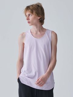 《予約品.先着限り》 LAYERED LONG T/T  / タンクトップ / ピンク 【Iroquois.イロコイ】 2024年3月中旬~入荷予定