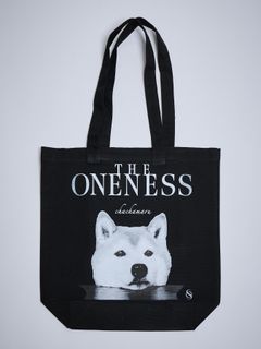 【予約品 4月26日(日) 締切】《犬猫保護活動チャリティー企画》Organic Cotton Tote Bag / オーガニックコットン トートバッグ / ブラック