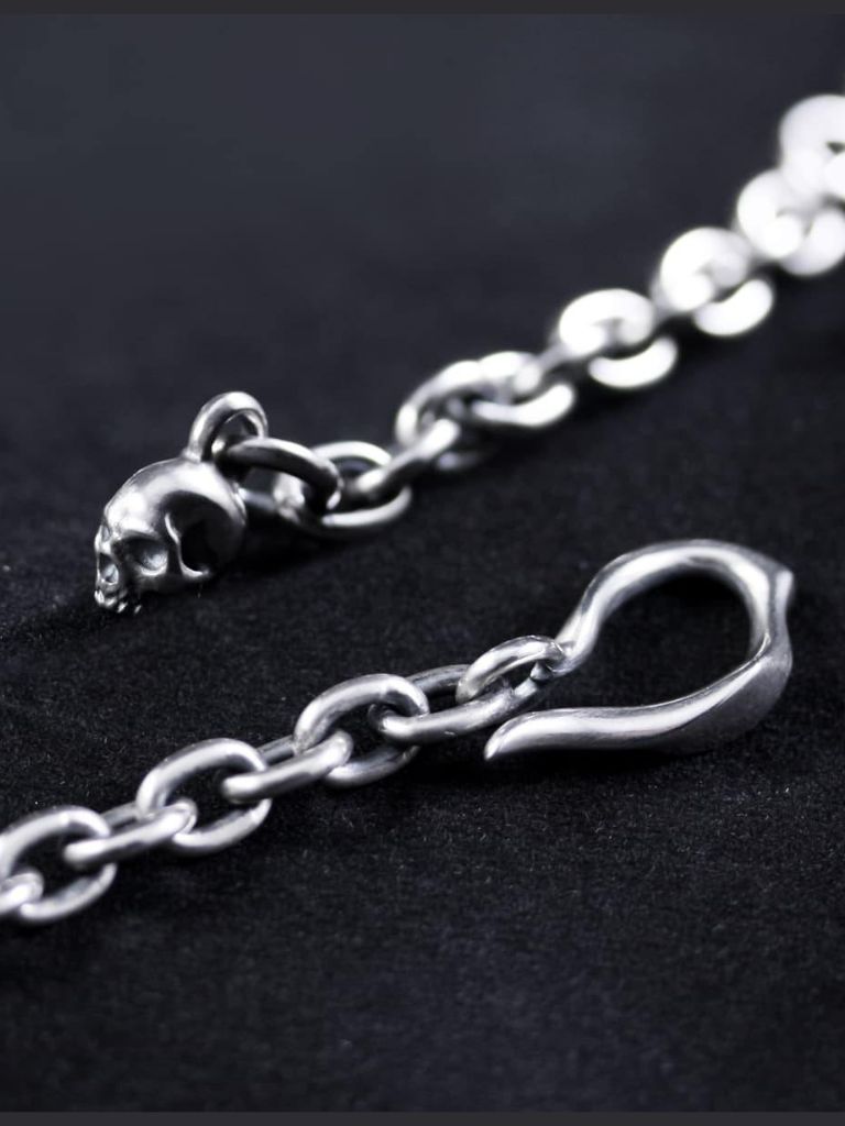 Flare Hook Neck Chain K / ネックレスチェーン