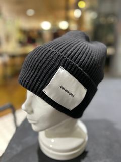 ニットキャップ BLACK【 backside club 】バックサイドクラブ