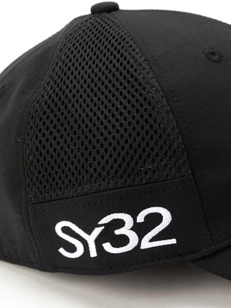 DOUBLE EMB CAP / ブラック 【SY32 by SWEET YEARS GOLF】