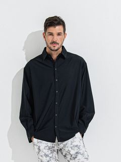 【予約品 】RASH JACK SHIRTS / ラッシュガード ジャックシャツ / ブラック