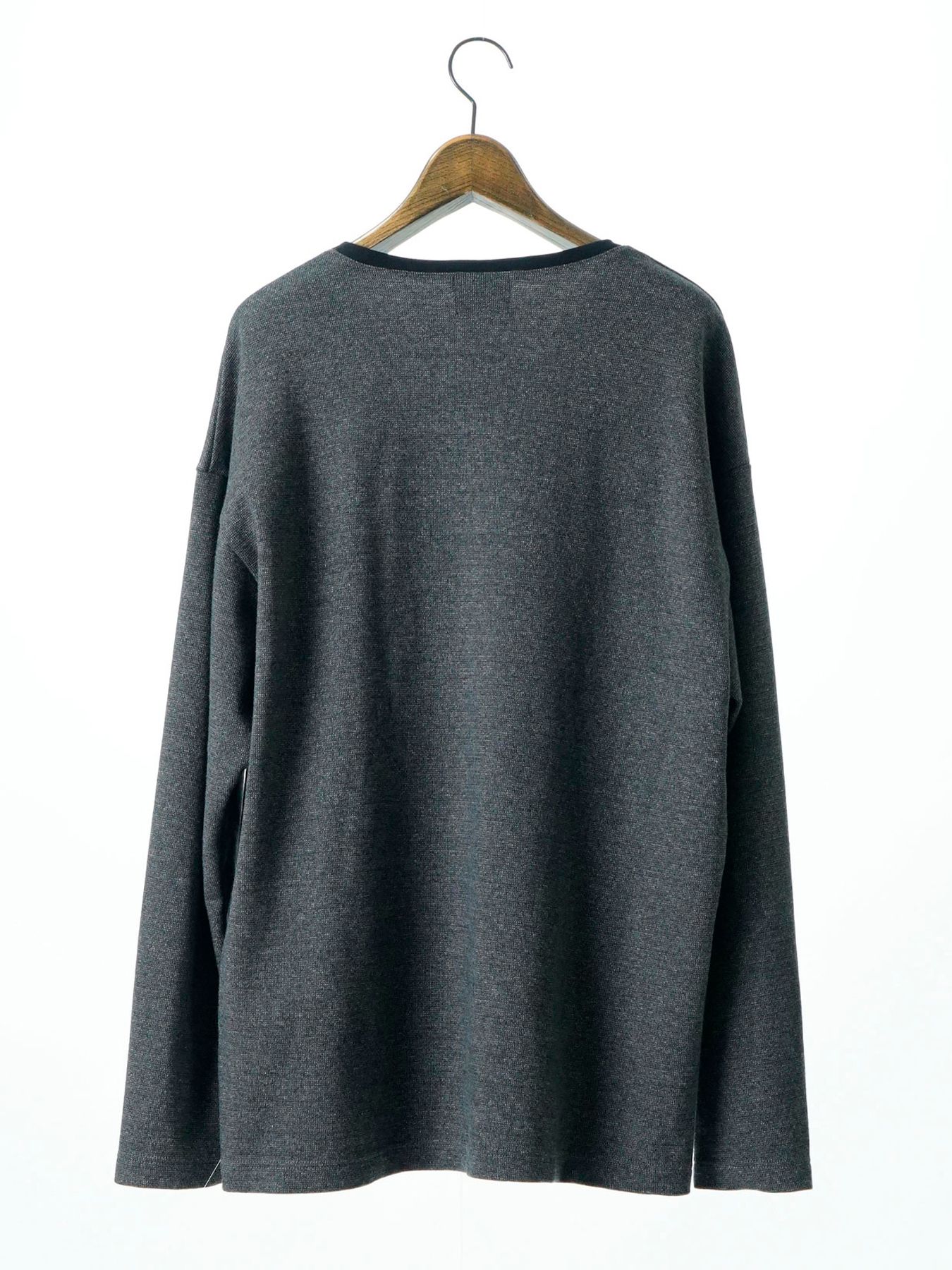 【予約品 6月2日(月) AM10時 締切】LUXWARM / ロングスリーブTシャツ / 杢グレー