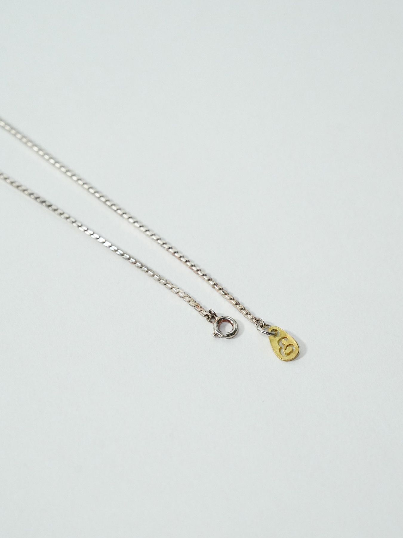 【予約品 5月27日(水) 締切】DRAGONSCALES NECKLACE narrow / チェーンネックレス / シルバー