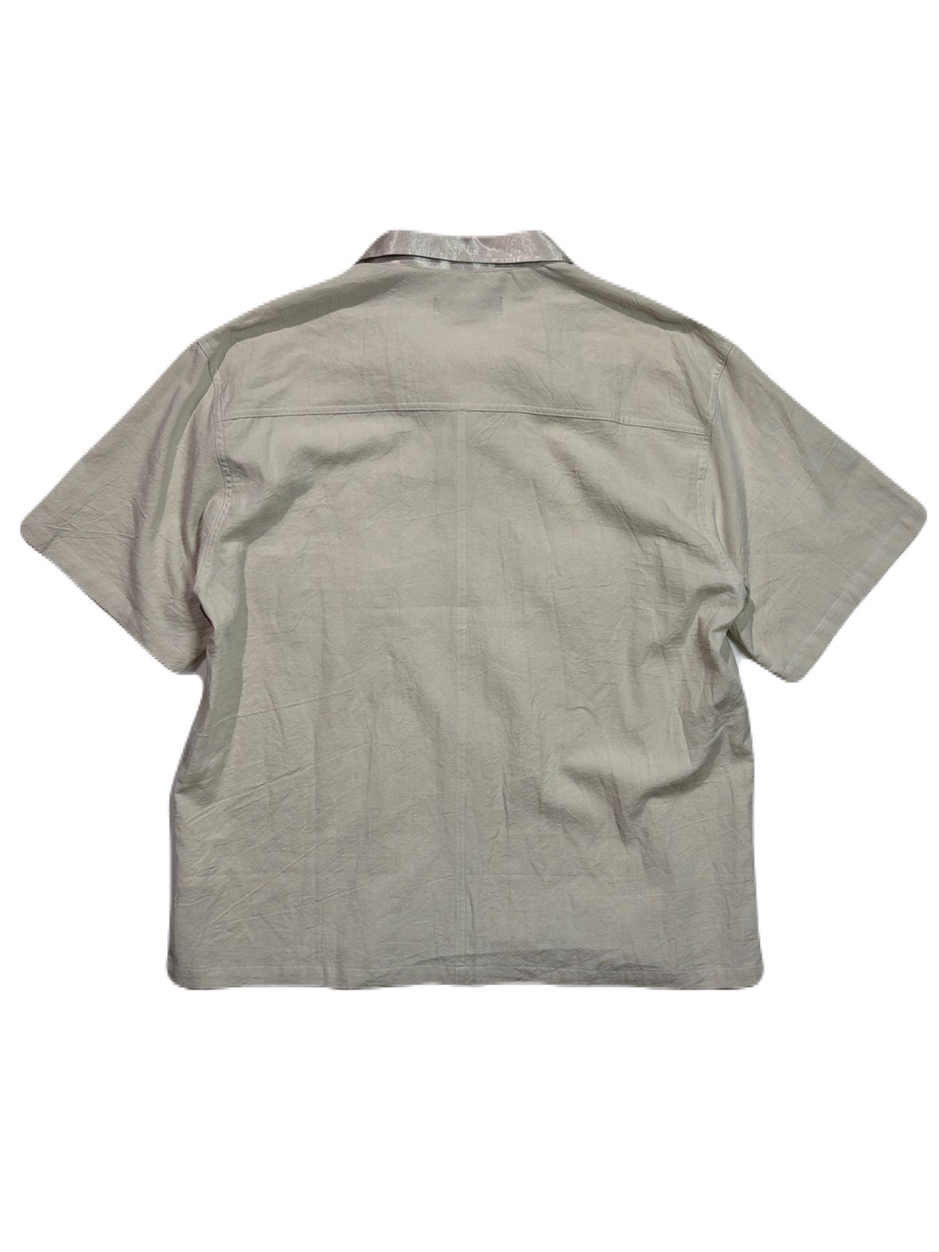 【予約品 8月23日(日) 締切】CO/W VIYELLA SHIRT/CR / クリスタル / ライトグレー