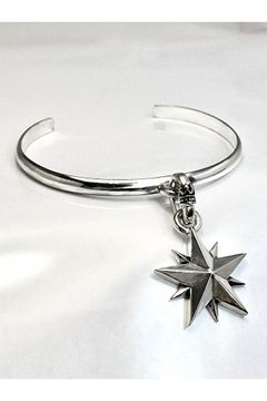 《受注生産》 BANGLE BRACELET [10P STAR] ブレスレット 【GOD SIZE】 注文から2～3週間後入荷予定