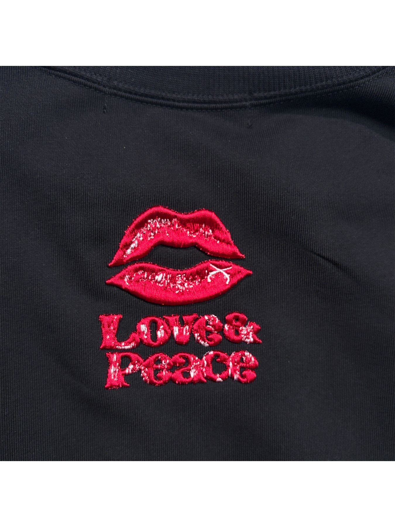 【予約品 8月23日(日) 締切】ACTIVE SWEAT LIP/EMB / ブラック