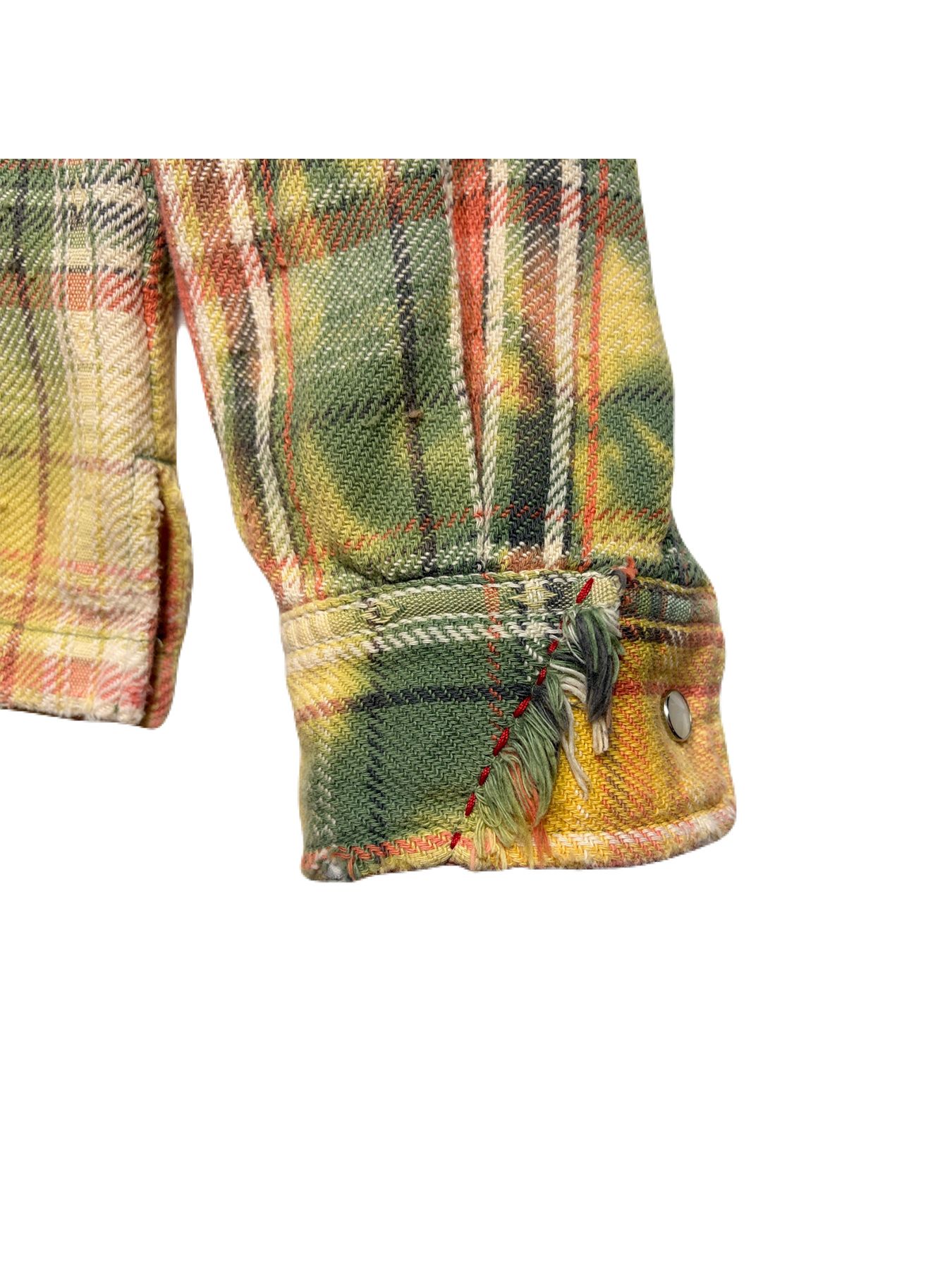 【予約品 8月23日(日) 締切】CO CHECK SHIRT/Peace / メタル / グリーン