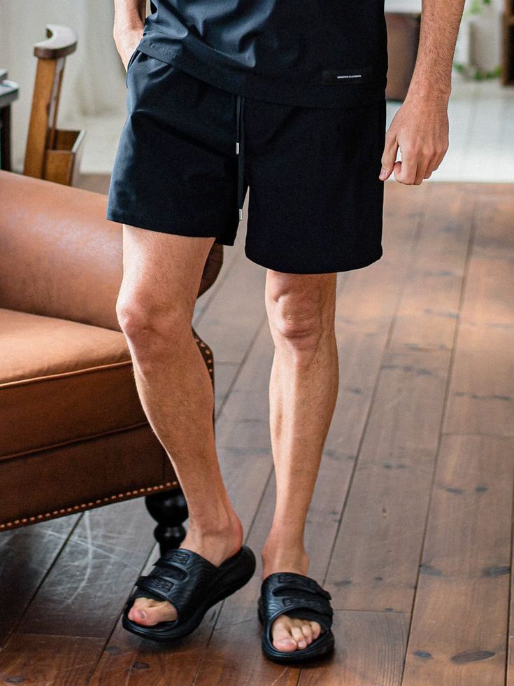 《予約品3月3日18：00締め》 TV NYLON SHORTS / ショーツ / ブラック