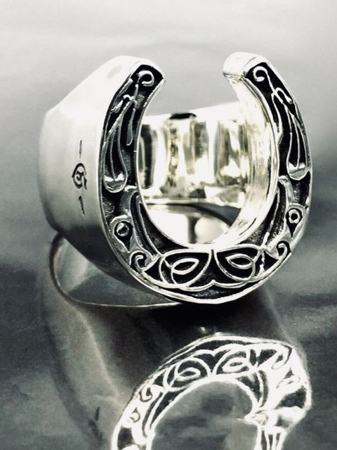 《受注生産》 CELTIC HORSESHOE RING リング 【GOD SIZE】 注文から2-3週間後入荷予定
