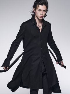 《予約品》 FlareShirt / フレアシャツ / ブラック 【kiryuyrik】 10月末以降入荷予定