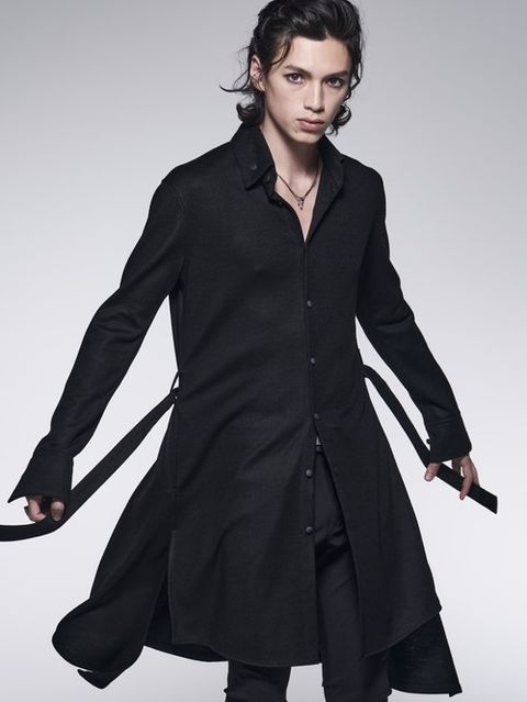 《予約品》 FlareShirt / フレアシャツ / ブラック 【kiryuyrik】 10月末以降入荷予定