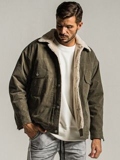 《予約9月1日18時締め》 FUR OVER 2ND G  / ファーGジャン / カーキ