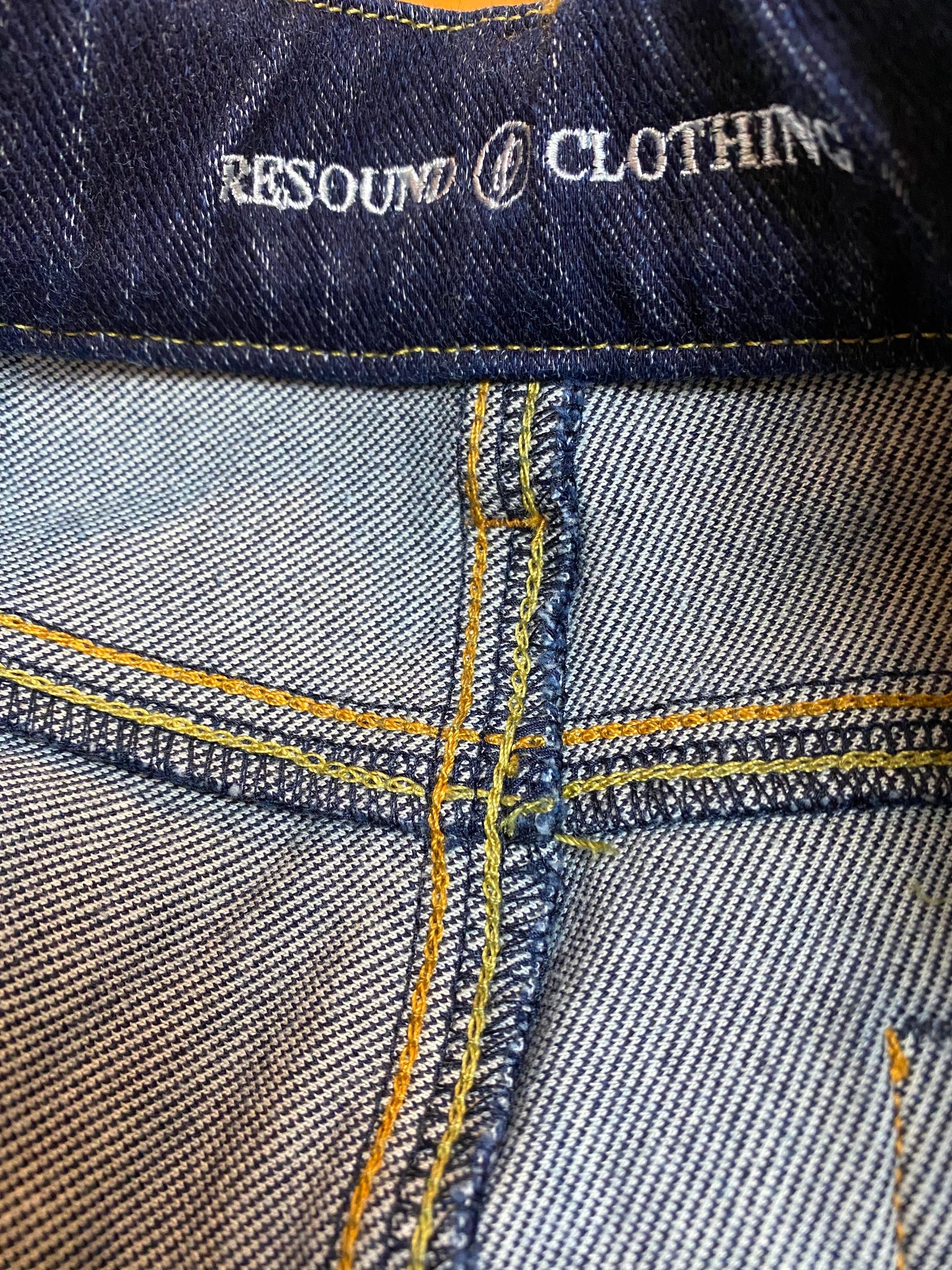 MICK DENIM JERSEY  / インディゴワンウォッシュ【RESOUND CLOTHING】