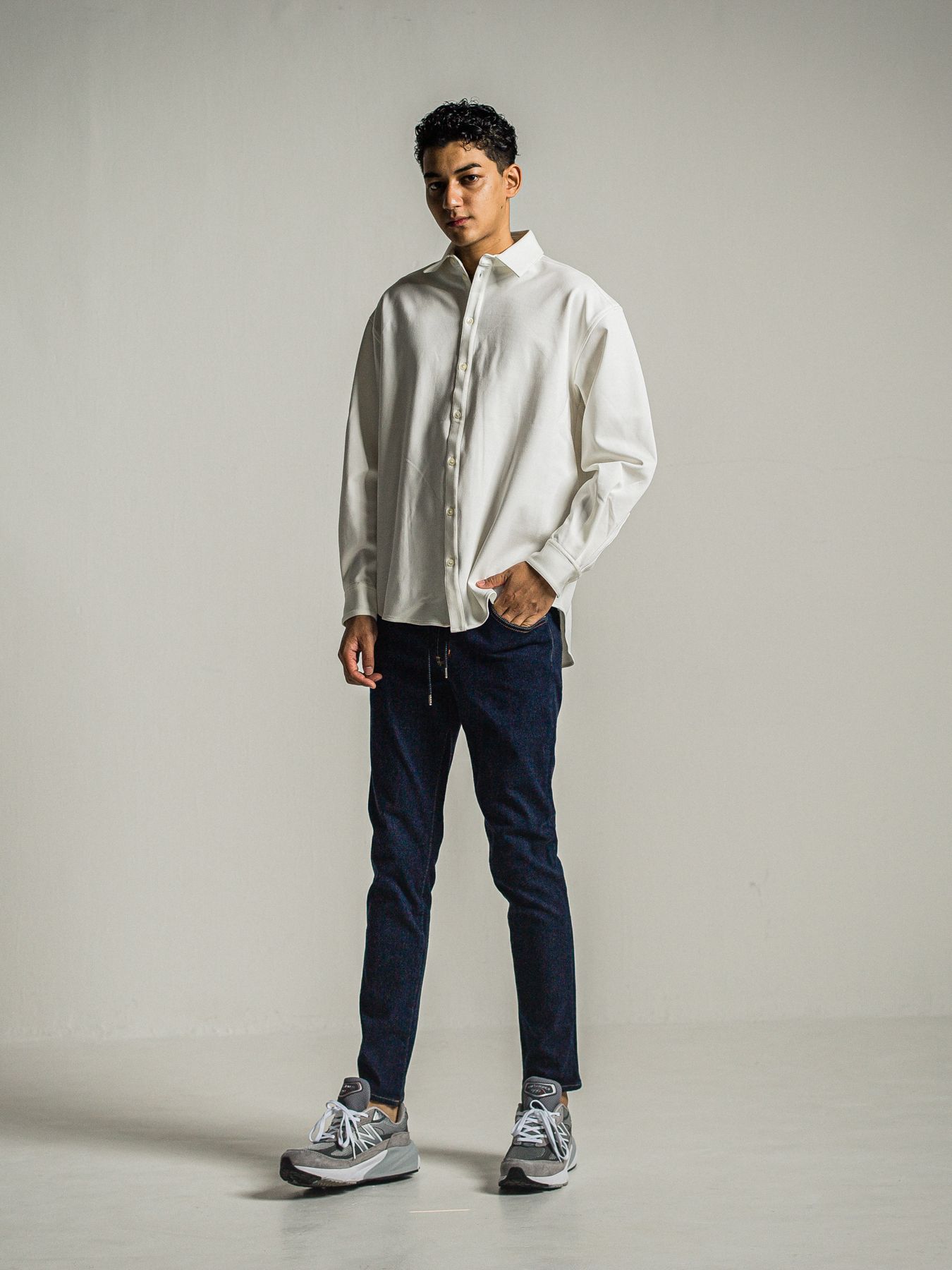 《予約9月1日18時締め》 MICK DENIM JERSEY  / インディゴワンウォッシュ